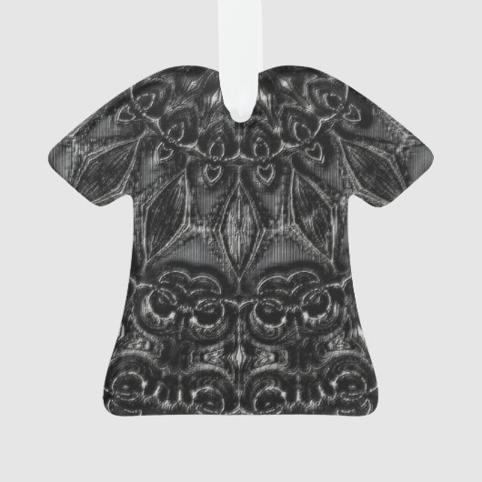 Charcoal Mandala Ornament (achterkant)