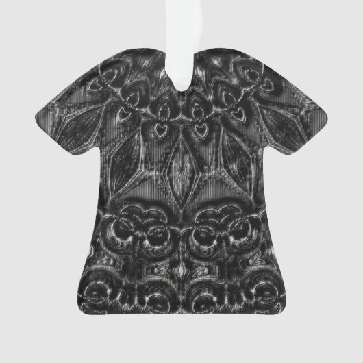 Charcoal Mandala Ornament (voorkant)