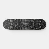 Charcoal Mandala Persoonlijk Skateboard (Horizontaal)