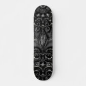 Charcoal Mandala Persoonlijk Skateboard (Voorkant)