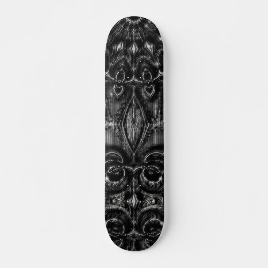 Charcoal Mandala Persoonlijk Skateboard (Voorkant)