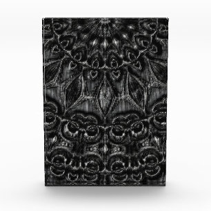 Charcoal Mandala Photo Block Fotoblokken