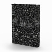 Charcoal Mandala Photo Block Fotoblokken (Rechts)