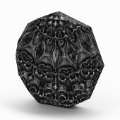 Charcoal Mandala Photo Block Fotoblokken (Rechts)