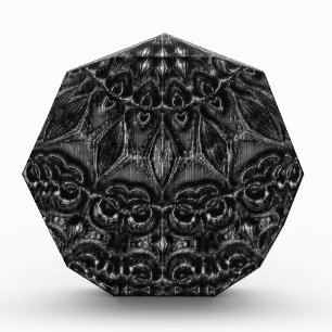 Charcoal Mandala Photo Block Fotoblokken