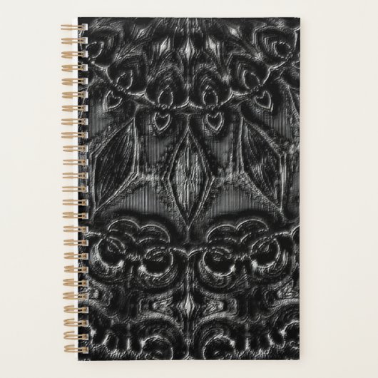 Charcoal Mandala Planner (Voorkant)