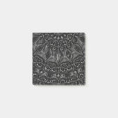 Charcoal Mandala Post-it® Notes (Voorkant)