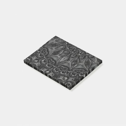 Charcoal Mandala Post-it Notes (Schuin)