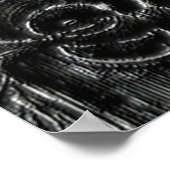 Charcoal Mandala Poster (Hoek)