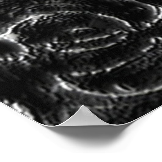 Charcoal Mandala Poster (Hoek)