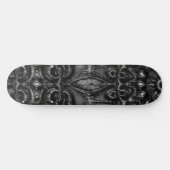 Charcoal Mandala Skateboard (Horizontaal)