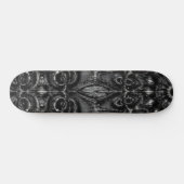 Charcoal Mandala Skateboard (Horizontaal)