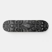 Charcoal Mandala Skateboard (Horizontaal)