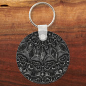 Charcoal Mandala Sleutelhanger (Voorkant)