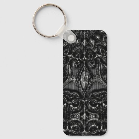 Charcoal Mandala Sleutelhanger (Voorkant)