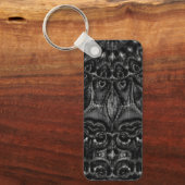 Charcoal Mandala Sleutelhanger (Voorkant)