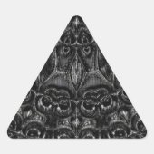 Charcoal Mandala Sticker (Voorkant)