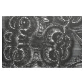 Charcoal Mandala Stof (Fat Quarter)