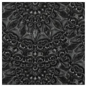 Charcoal Mandala Stof (Close Up)