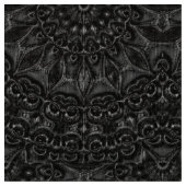 Charcoal Mandala Stof (Close Up)