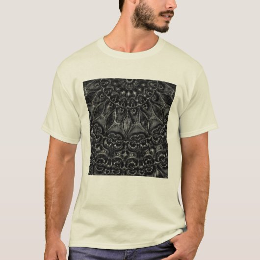 Charcoal Mandala T-Shirt (Voorkant)