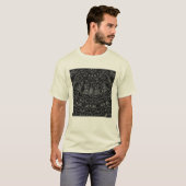 Charcoal Mandala T-Shirt (Voorkant volledig)