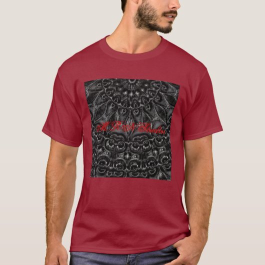 Charcoal Mandala T-Shirt (Voorkant)