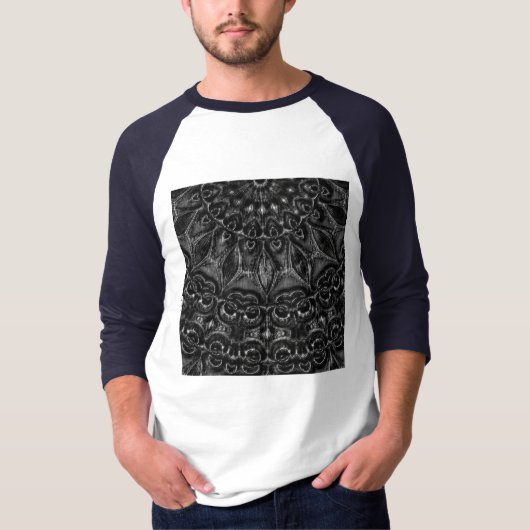 Charcoal Mandala T-Shirt (Voorkant)