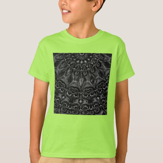 Charcoal Mandala T-Shirt (Voorkant)