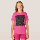Charcoal Mandala T-Shirt (Voorkant volledig)