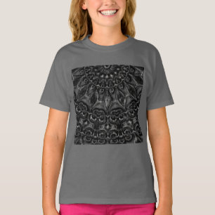 Charcoal Mandala T-Shirt