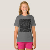 Charcoal Mandala T-Shirt (Voorkant volledig)