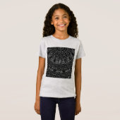 Charcoal Mandala T-Shirt (Voorkant volledig)