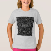 Charcoal Mandala T-Shirt (Voorkant)