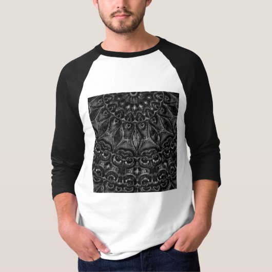 Charcoal Mandala T-shirt (Voorkant)