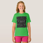 Charcoal Mandala T-Shirt (Voorkant volledig)