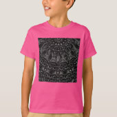 Charcoal Mandala T-Shirt (Voorkant)