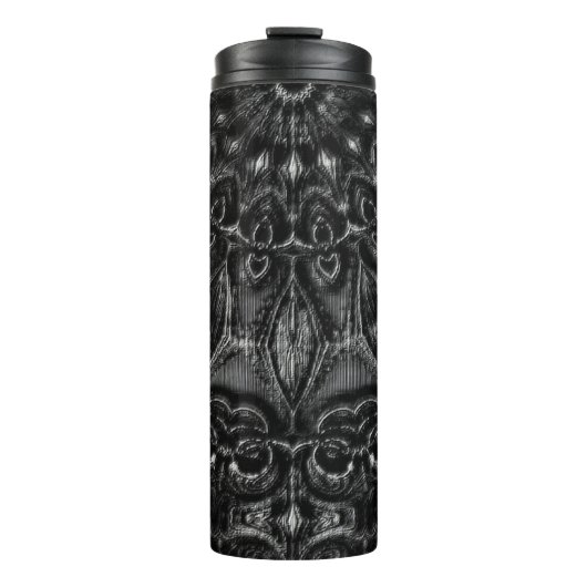 Charcoal Mandala Thermosbeker (Voorkant)