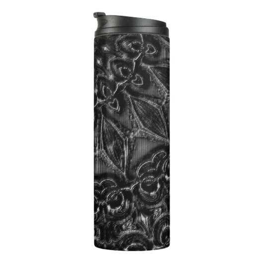 Charcoal Mandala Thermosbeker (Geroteerd rechts)