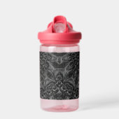 Charcoal Mandala Waterfles (Voorkant)