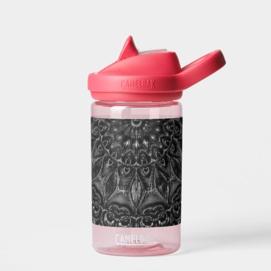 Charcoal Mandala Waterfles (Links)