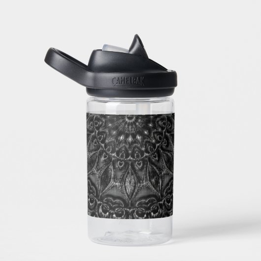 Charcoal Mandala Waterfles (Rechts)