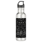 Charcoal Mandala Waterfles (Voorkant)