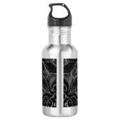 Charcoal Mandala Waterfles (Achterkant)