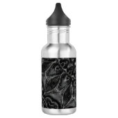 Charcoal Mandala Waterfles (Links)
