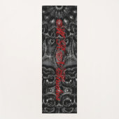 Charcoal Mandala Yoga Mat (Voorkant)