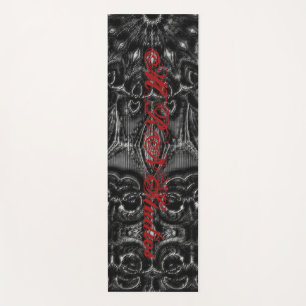 Charcoal Mandala Yoga Mat