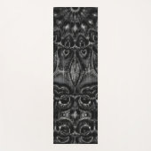 Charcoal Mandala Yogamat (Voorkant)