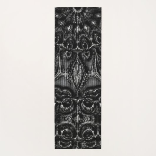 Charcoal Mandala Yogamat (Achterkant)