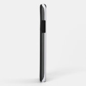 Charcoal Modern Stripes Case-Mate iPhone Case (Achterkant/rechts)